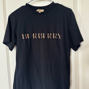 Burberry black tshirt
